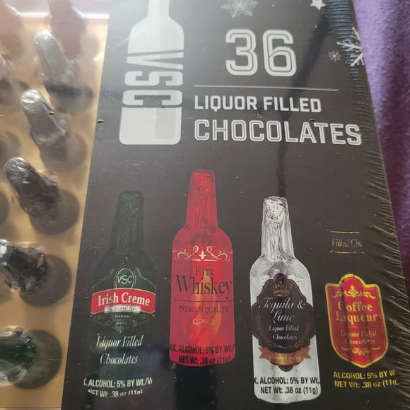 Victoria's Secret Liquor Filled Chocolates - Assorted Colors - Picture 2 of 5